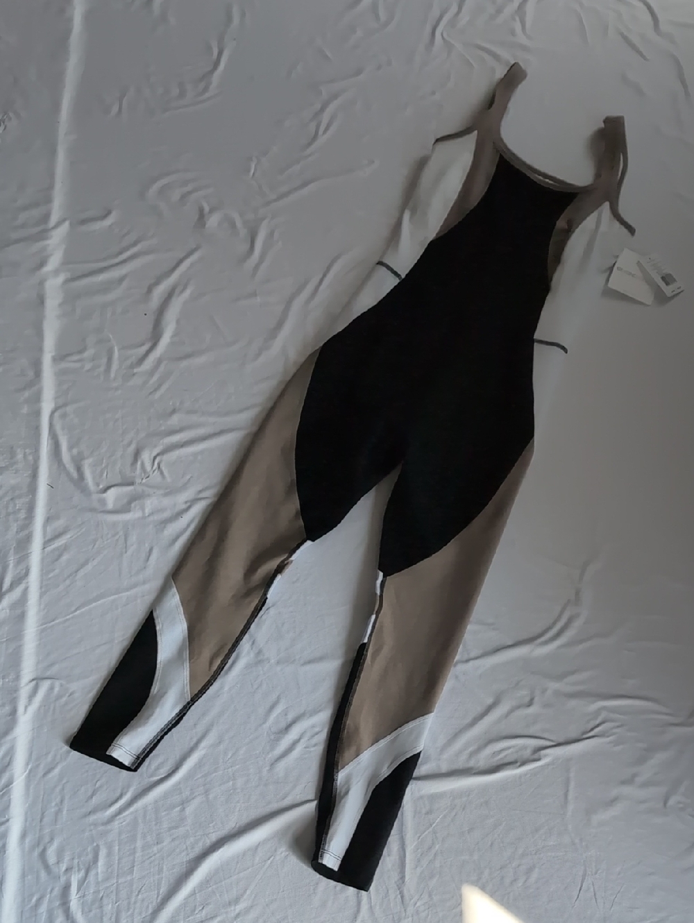 NWT Beyond Yoga Tri-color Jumpsuit.